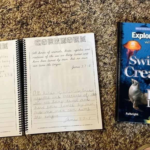 Apologia Zoology 1,2,3 text and work book